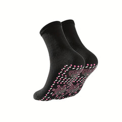 Self-heating Socks Magnetic Therapy Health Hot Compress Non-slip Dots