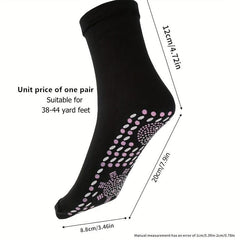 Self-heating Socks Magnetic Therapy Health Hot Compress Non-slip Dots