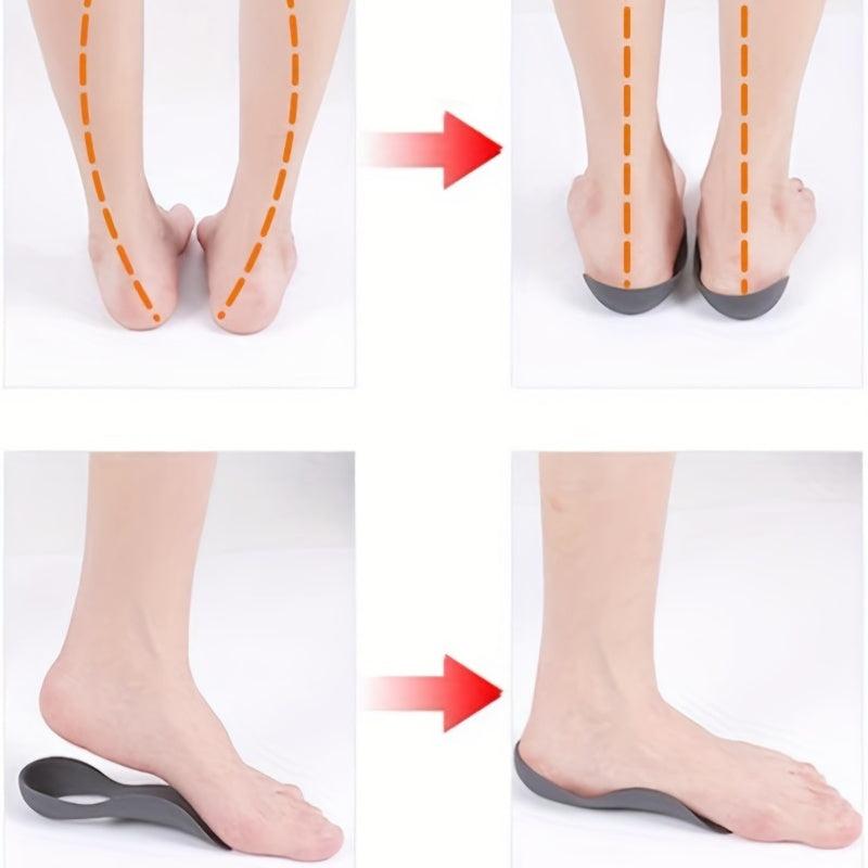Orthopedic Insoles: Relieve Flat Feet XO Type Leg Knee Valgus & Foot Pain