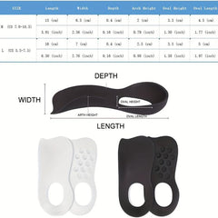 Orthopedic Insoles: Relieve Flat Feet XO Type Leg Knee Valgus & Foot Pain