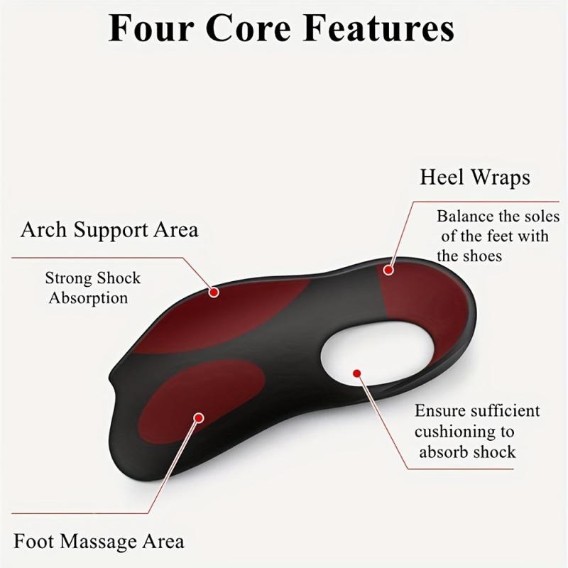 Orthopedic Insoles: Relieve Flat Feet XO Type Leg Knee Valgus & Foot Pain