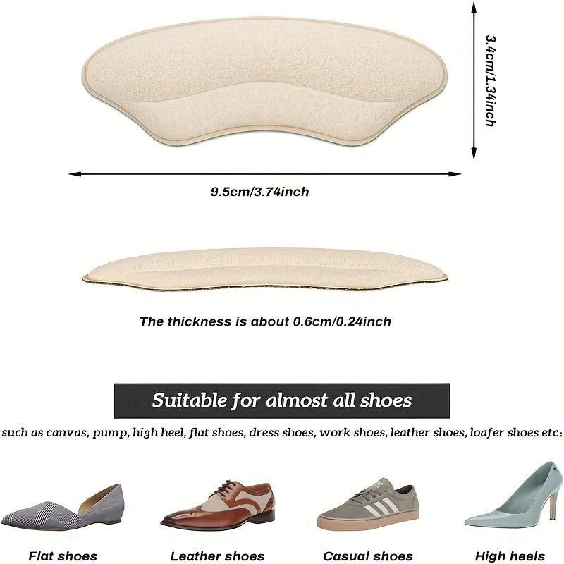 Men's & Women's Shoes w/ Heel Clips & Self-adhesive Heel Pads