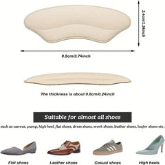 Men's & Women's Shoes w/ Heel Clips & Self-adhesive Heel Pads
