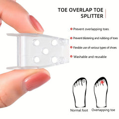 Breathable Toe Spacer Separators & Bunion Correctors - Relieve Toe Pain