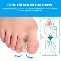 Breathable Toe Spacer Separators & Bunion Correctors - Relieve Toe Pain