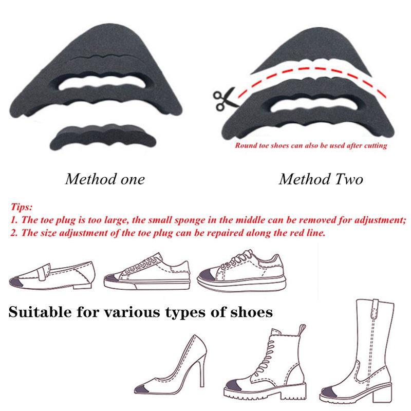 Shoe Filler Inserts for Too Big Shoes Cushion, Adjustable Shoe Filler Men Women