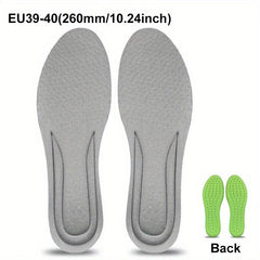 Soft Breathable Sport Cushioning Inserts Deodorant Insoles For Men Women