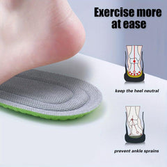 Soft Breathable Sport Cushioning Inserts Deodorant Insoles For Men Women