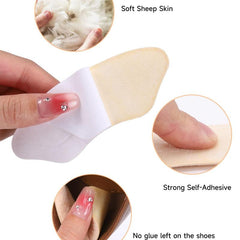 4pcs Heel Pads For Loose Shoes Heel Cushion Inserts - Men and Women
