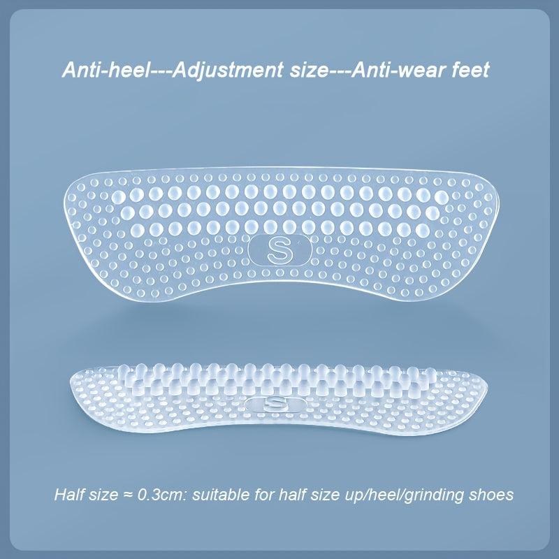 Silicone Heel Stickers Heels Grips Anti Slip Cushions Foot Care