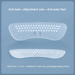Silicone Heel Stickers Heels Grips Anti Slip Cushions Foot Care