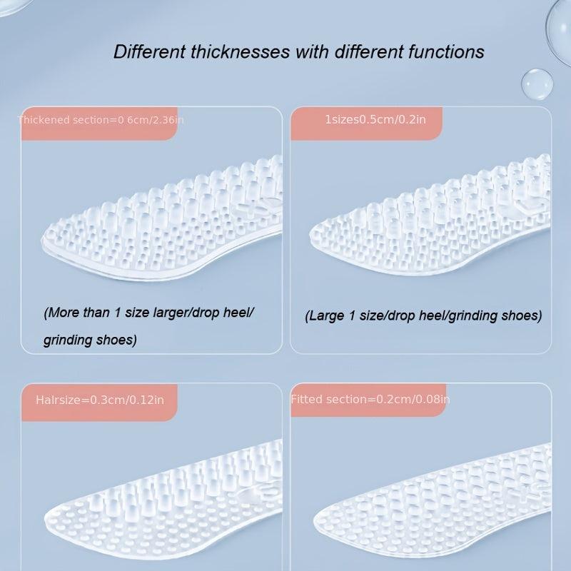 Silicone Heel Stickers Heels Grips Anti Slip Cushions Foot Care