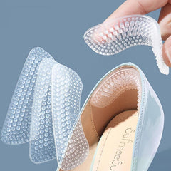 Silicone Heel Stickers Heels Grips Anti Slip Cushions Foot Care