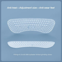 Silicone Heel Stickers Heels Grips Anti Slip Cushions Foot Care