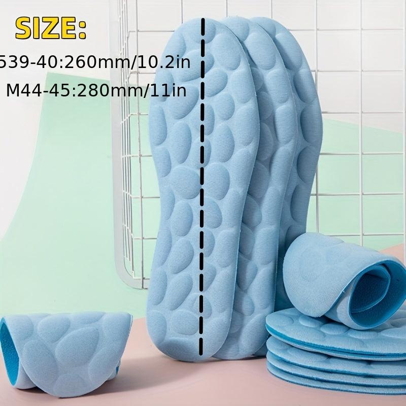 Goose Egg Soft Massage Insoles Sweat-absorbing Memory Foam