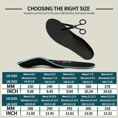 Foot Arch Support Flat Feet Insoles Plantar Fasciitis Insoles