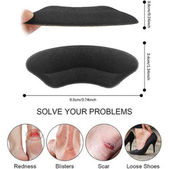 Heel Pads Inserts Grips Liner for Men Women Prevent Heel Slippin