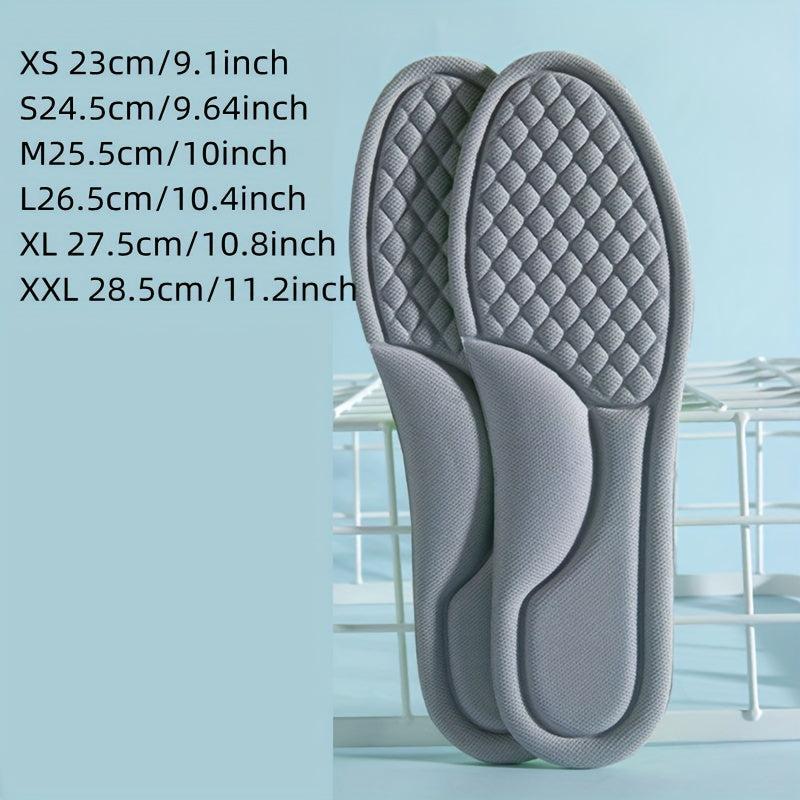Breathable Deodorant Insoles Sweat Absorbing Sports Insoles