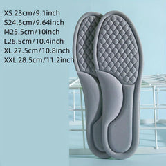 Breathable Deodorant Insoles Sweat Absorbing Sports Insoles
