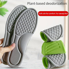 Breathable Deodorant Insoles Sweat Absorbing Sports Insoles
