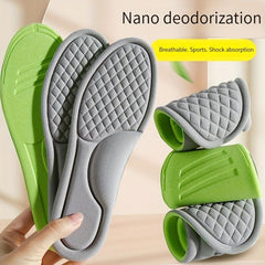 Breathable Deodorant Insoles Sweat Absorbing Sports Insoles