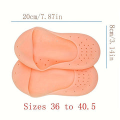 Silicone Heel Protection Cover Moisturizing Foot Socks