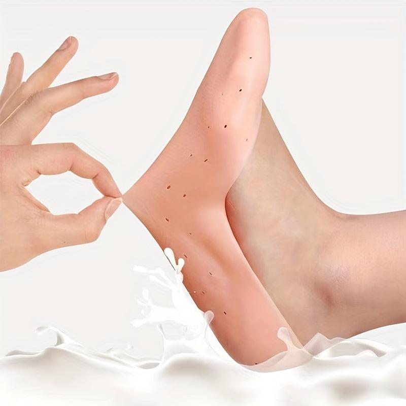 Silicone Heel Protection Cover Moisturizing Foot Socks