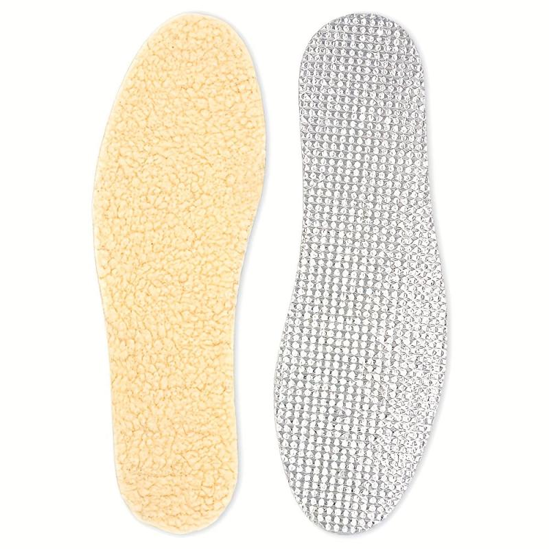 Warm Wool Insoles Soft & Comfortable Fluffy Feet Unisex Adult