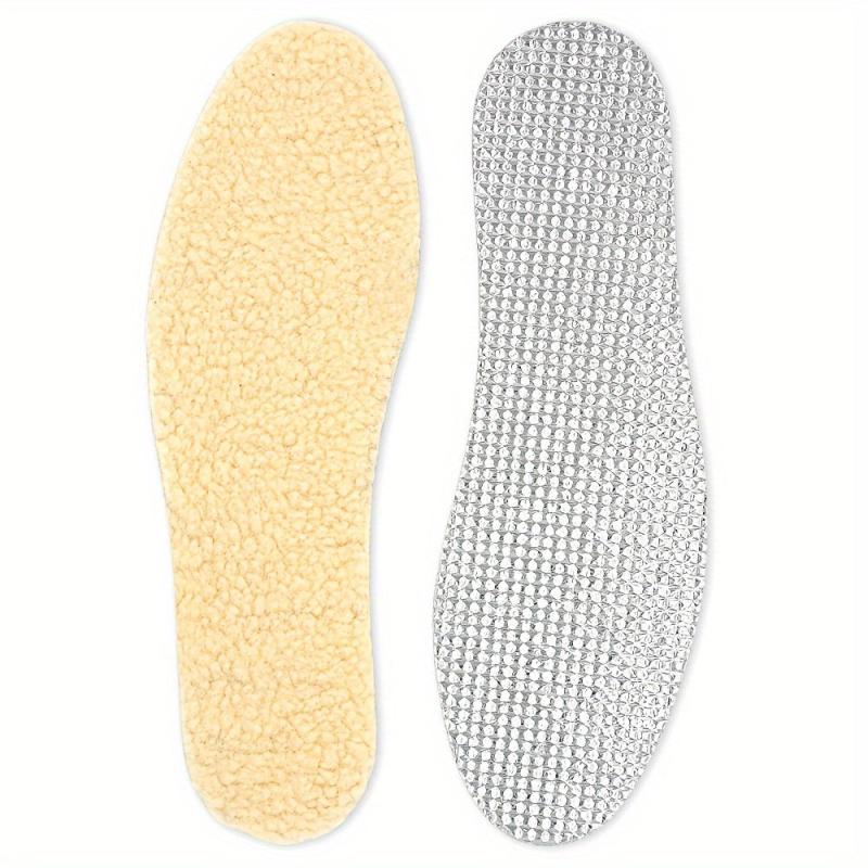 Warm Wool Insoles Soft & Comfortable Fluffy Feet Unisex Adult