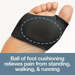 Metatarsal Pads Fabric Sleeves with Gel Inserts Soft Comfortable