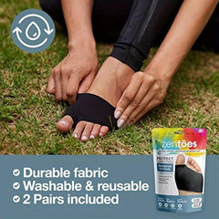 Metatarsal Pads Fabric Sleeves with Gel Inserts Soft Comfortable