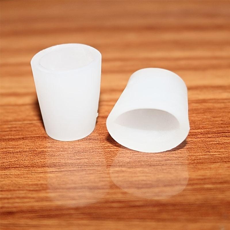 Silicone Gel Pinky Toe Caps - Toe Protectors Covers - Toe Sleeves
