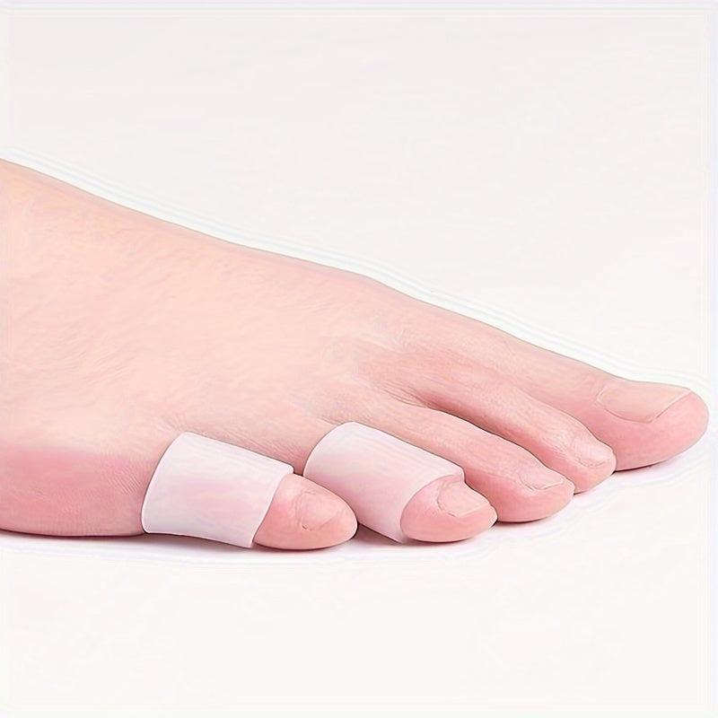 Silicone Gel Pinky Toe Caps - Toe Protectors Covers - Toe Sleeves