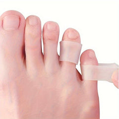 Silicone Gel Pinky Toe Caps - Toe Protectors Covers - Toe Sleeves
