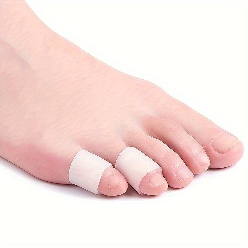 Silicone Gel Pinky Toe Caps - Toe Protectors Covers - Toe Sleeves