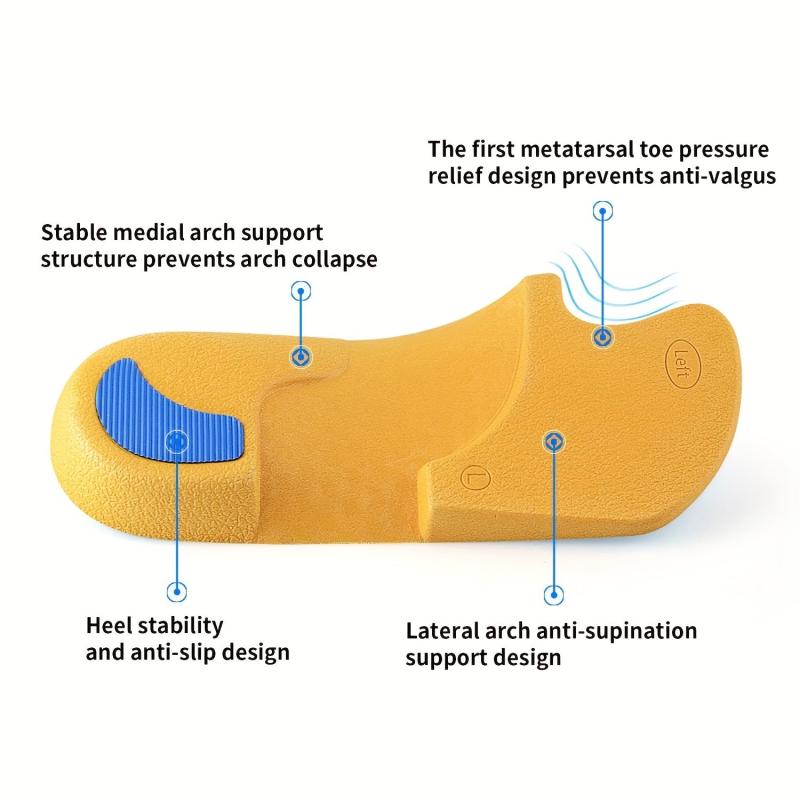 Orthotic Inserts for Plantar Fasciitis Relief & Bunion Correction