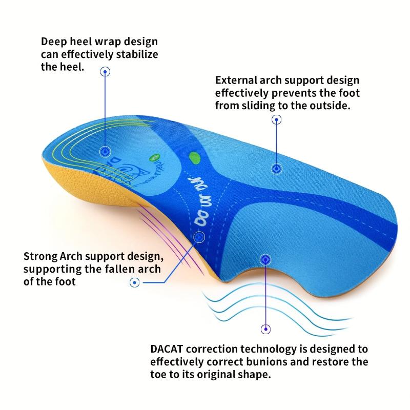 Orthotic Inserts for Plantar Fasciitis Relief & Bunion Correction