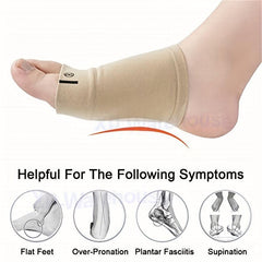 Orthotic Insoles for Flat Feet & High Arches Arch Support & Shock Absorption