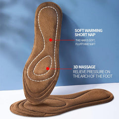 Thermal Memory Foam Insoles for Warmth and Comfort