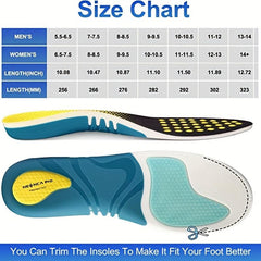 NEENCA Orthotic High Arch Support Insoles Comfort Gel Insert