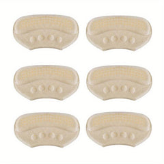 3 Pairs Anti-slip Heel Grips & Liners - Adhesive Back Of Heel Cushion Inserts