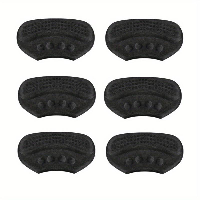 3 Pairs Anti-slip Heel Grips & Liners - Adhesive Back Of Heel Cushion Inserts