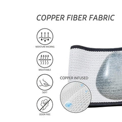 Copper Arch Support for Plantar Fasciitis with Gel Pads