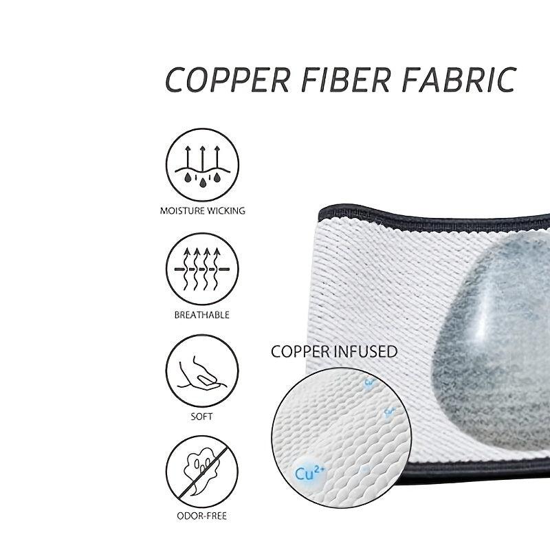 Copper Arch Support for Plantar Fasciitis with Gel Pads