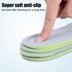 Memory Foam Sport Insoles Deodorant Absorb Sweat Massage