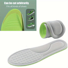 Memory Foam Sport Insoles Deodorant Absorb Sweat Massage
