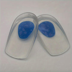 Silicone Heel Pads for Pain Relief Thickened Soft Half size Pads