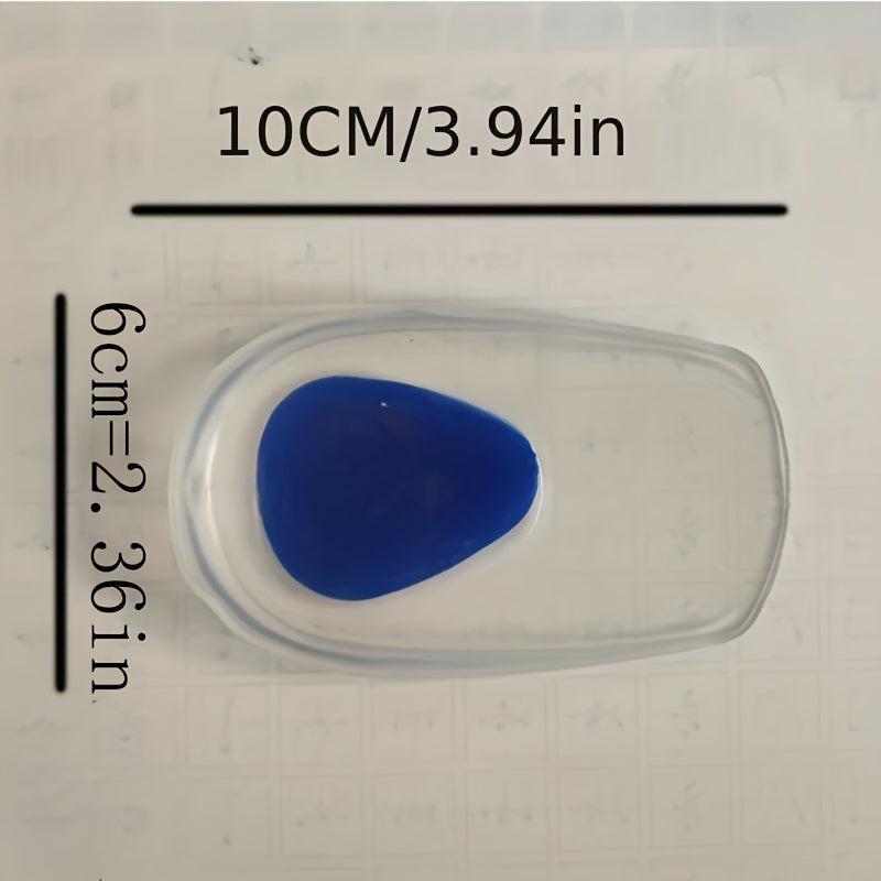 Silicone Heel Pads for Pain Relief Thickened Soft Half size Pads