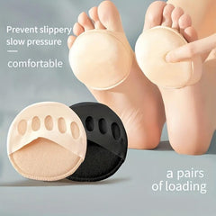 2pcs Forefoot Pad Sweat-absorbing Insoles Anti-odor Half Size Pad