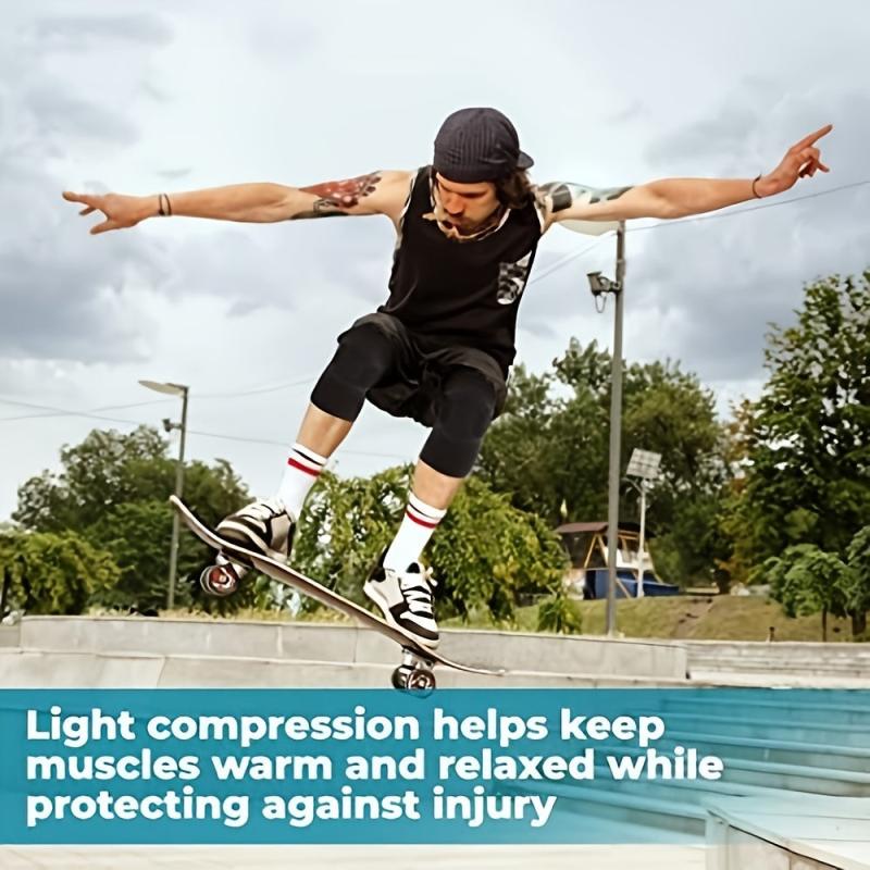 Durable Anti Slip Knee Pad Set for Collision Avoidance